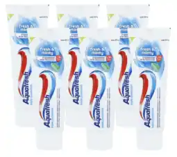 De Online Drogist Aquafresh Fresh & Minty Tandpasta Multiverpakking aanbieding