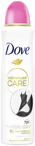 De Online Drogist Dove Advanced Care Invisible Care Deospray aanbieding