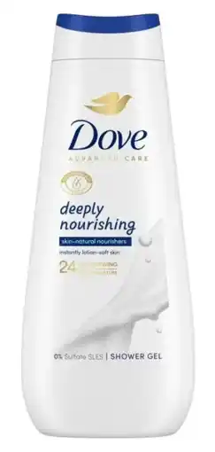 De Online Drogist Dove Deeply Nourishing Shower Gel aanbieding