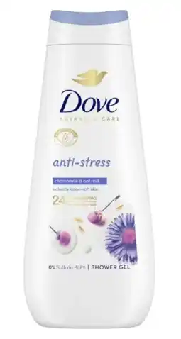 De Online Drogist Dove Anti-Stress Shower Gel aanbieding