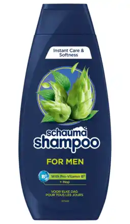 De Online Drogist Schauma Shampoo For Men Voor Elke Dag 400ML aanbieding