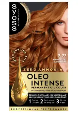 De Online Drogist Syoss Oleo Intense 7-77 Koperblond 1ST aanbieding