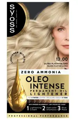 De Online Drogist Syoss Oleo Intense 13_00 Platinablond 1ST aanbieding