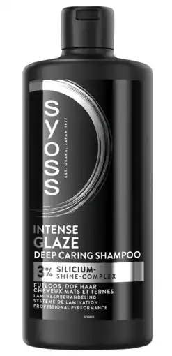 De Online Drogist Syoss Intense Glaze Deep Caring Shampoo 440ML aanbieding