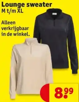 Kruidvat Lounge sweater aanbieding