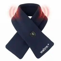 ANWB Wahrm Oplaadbare verwarmende shawl drie standen Blauw aanbieding