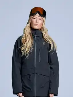 ANWB Poederbaas 3L Hardshell Dames Ski-jas Zwart aanbieding