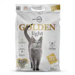 Zooplus 14l Golden Light kattenbakvulling aanbieding