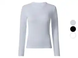 Lidl esmara Geribde dames longsleeve aanbieding