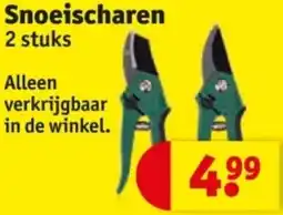 Kruidvat Snoeischaren aanbieding