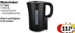 Kruidvat Waterkoker aanbieding