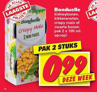 Nettorama Bonduelle aanbieding