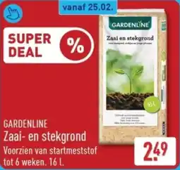 ALDI Gardenline Zaai en Stekgrond aanbieding