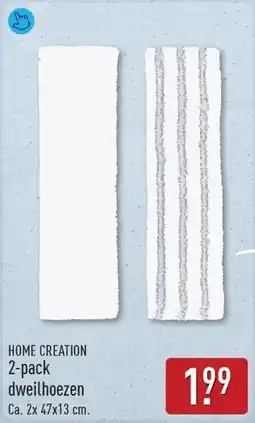 ALDI Home Creation 2 pack Dweilhoezen aanbieding