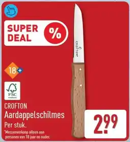 ALDI Crofton Aardappelschilmes aanbieding