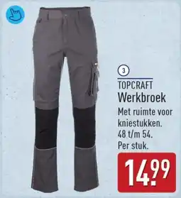 ALDI Topcraft Werkbroek aanbieding