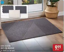 ALDI Home Creation Anti Slip Deurmat aanbieding
