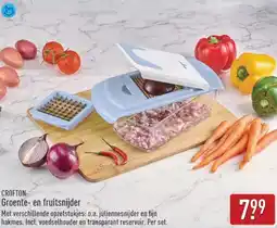 ALDI Crofton Groente- en fruitsnijder aanbieding