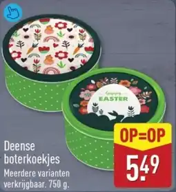 ALDI Deense Boterkoekjes aanbieding