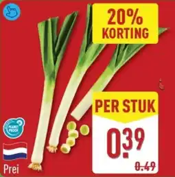 ALDI Prei aanbieding