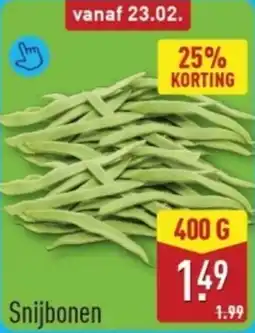 ALDI Snijbonen aanbieding