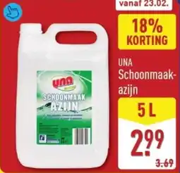 ALDI Una Schoonmaakazijn aanbieding