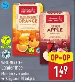 ALDI Westminster Landenthee aanbieding