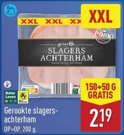 ALDI Gerookte slagers achterham aanbieding
