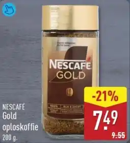 ALDI Nescafé Gold Oploskoffie aanbieding