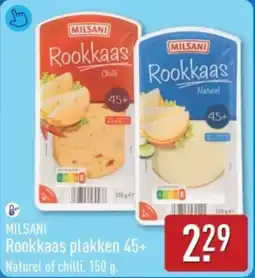 ALDI Milsani Rookkaas plakken 45+ aanbieding