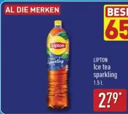 ALDI Lipton Ice tea sparkling aanbieding