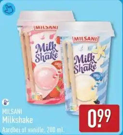ALDI Milsani Milkshake aanbieding