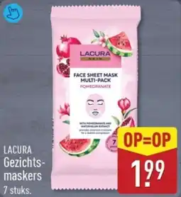 ALDI Lacura Gezichtsmaskers aanbieding