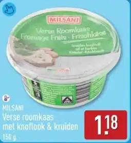 ALDI Milsani Verse Roomkaas Fromage Frais Frischkäse aanbieding