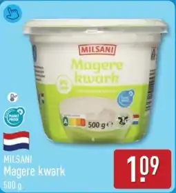 ALDI Milsani Magere kwark aanbieding