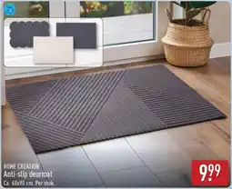 ALDI Home creation Anti-slip deurmat aanbieding