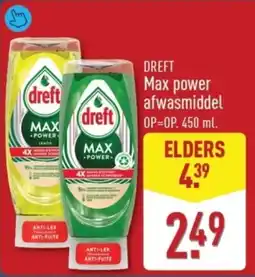 ALDI Dreft Max Power Afwasmiddel aanbieding