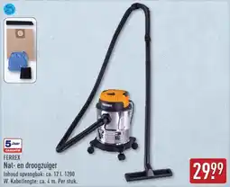 ALDI Nat en droogzuiger aanbieding