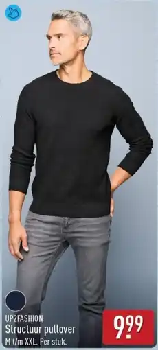 ALDI Up2fashion Structuur pullover aanbieding