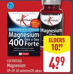ALDI Lucovitaal Magnesium aanbieding