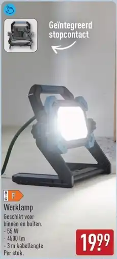 ALDI Werklamp aanbieding