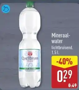 ALDI Mineraalwater aanbieding