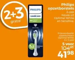 Trekpleister Philips opzetborstels aanbieding