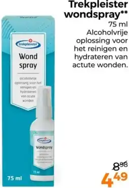 Trekpleister Trekpleister wondspray aanbieding