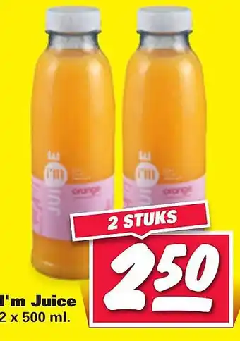 Nettorama I'm Juice 500ml aanbieding