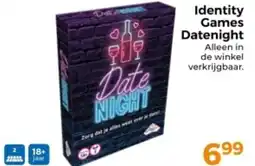 Trekpleister Identity Games Datenight aanbieding