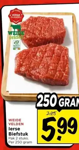 Vomar Voordeelmarkt lerse Biefstuk aanbieding