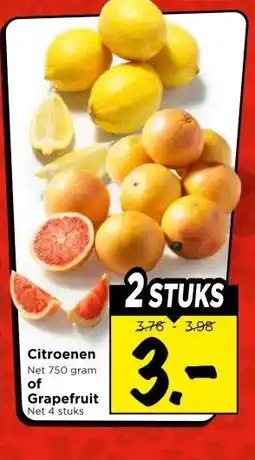 Vomar Voordeelmarkt Citroenen aanbieding