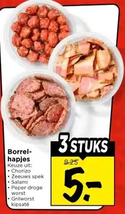 Vomar Voordeelmarkt Borrel- hapjes aanbieding