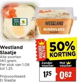 Vomar Voordeelmarkt Westland Slaatje aanbieding